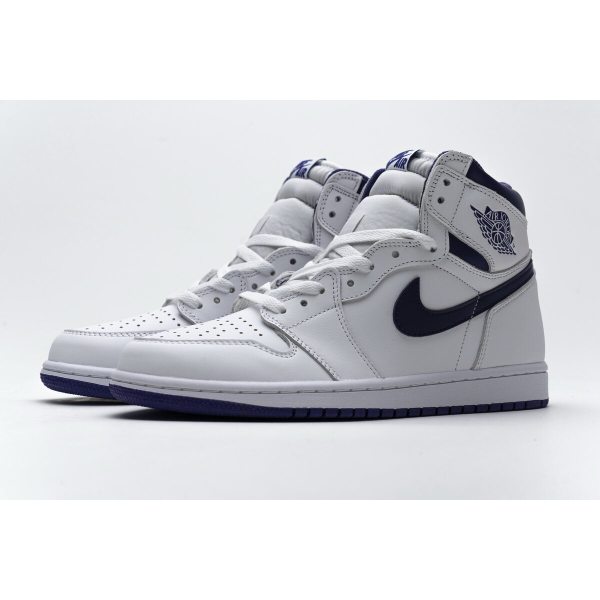  Fake Air Jordan 1 Retro High OG White Purple CD0461-151