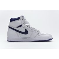  Fake Air Jordan 1 Retro High OG White Purple CD0461-151