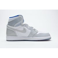 Fake  Air Jordan 1 Retro High Zoom White Racer Blue  CK6637-104