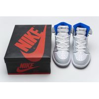 Fake  Air Jordan 1 Retro High Zoom White Racer Blue  CK6637-104