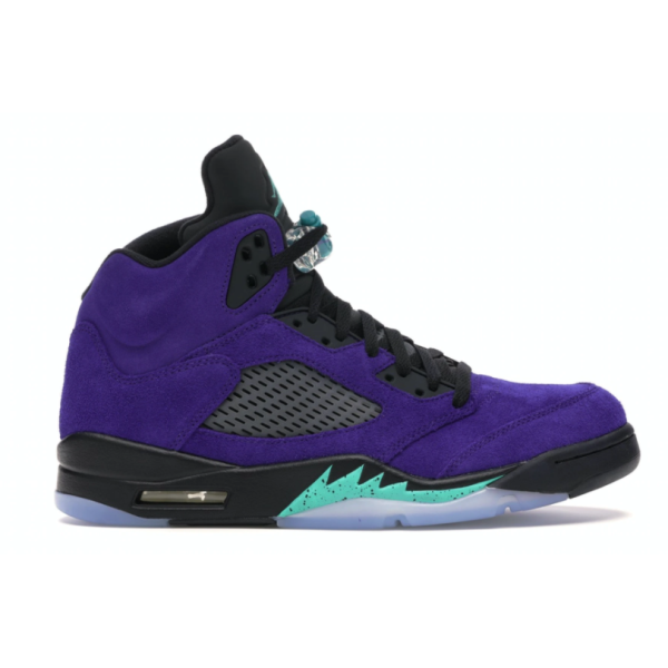 Fake  Air Jordan 5 Retro Alternate Grape 136027-500