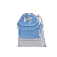 Fake A Bathing Ape Bape Sta Low White Blue 1M70-191-001