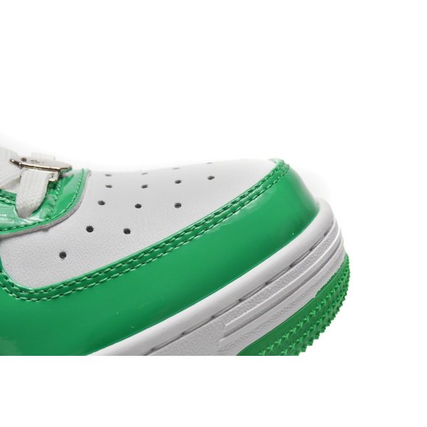 Fake A Bathing Ape Bape Sta Low White Green 1H70-191-001