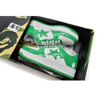 Fake A Bathing Ape Bape Sta Low White Green 1H70-191-001