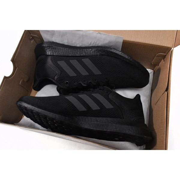 Fake adidas Pure Boost 21 Black Grey GY5095