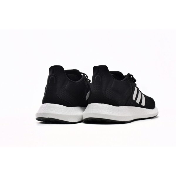 Fake adidas Pure Boost 21 Black White GW4832