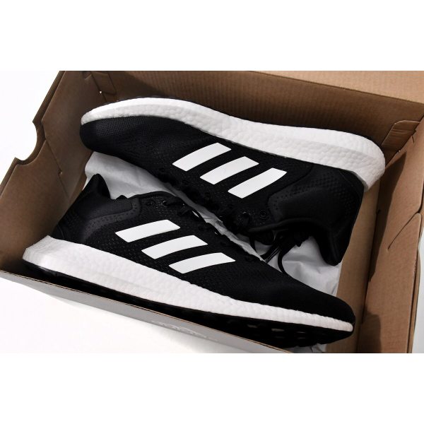 Fake adidas Pure Boost 21 Black White GW4832