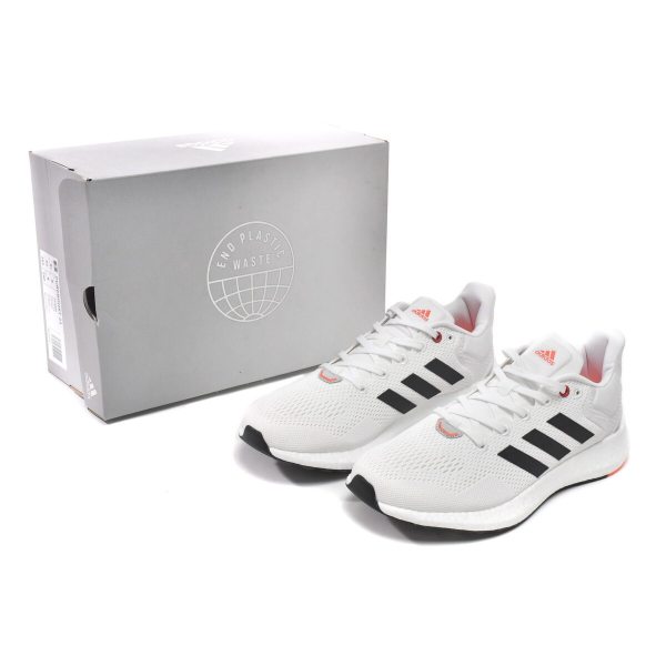 Fake adidas Pure Boost 21 White Black GY5099