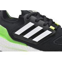 Fake adidas Ultra Boost 2022 Black Solar Green GX6640