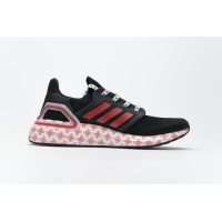 Fake Adidas Ultra Boost 20  Black Red FX8886