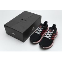 Fake Adidas Ultra Boost 20  Black Red FX8886