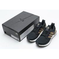 Fake Adidas Ultra Boost 20 Black Gold White EE4393