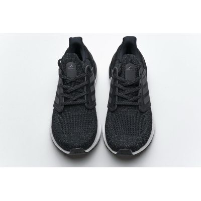 Fake Adidas Ultra Boost 20 Black Grey Reflective EG0708 