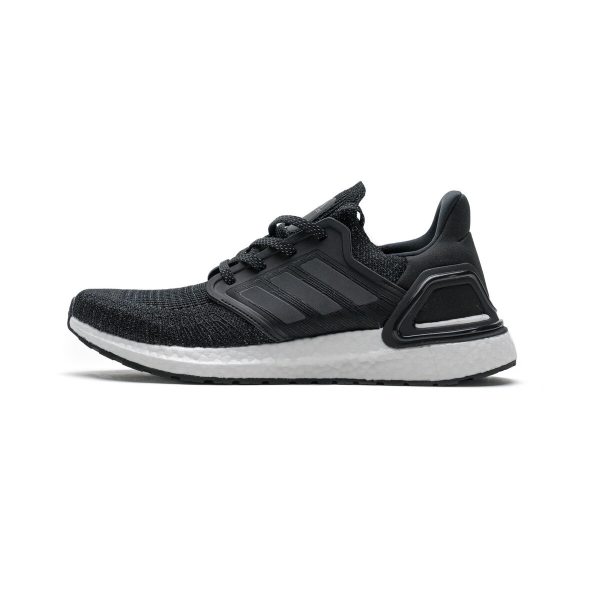 Fake Adidas Ultra Boost 20 Black Grey Reflective EG0708 