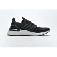 Fake Adidas Ultra Boost 20 Black Grey Reflective EG0708 