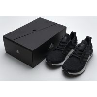 Fake Adidas Ultra Boost 20 Black Grey Reflective EG0708 