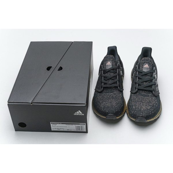 Fake Adidas Ultra Boost 20 Black Signal Pink FV8335