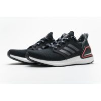 Fake Adidas Ultra Boost 20 Black White Red FX8895