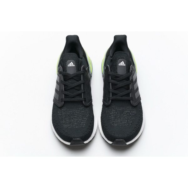 Fake Adidas Ultra Boost 20 CONSORTIUM Black Grey Green Real Boost FY3452