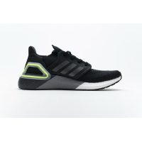 Fake Adidas Ultra Boost 20 CONSORTIUM Black Grey Green Real Boost FY3452