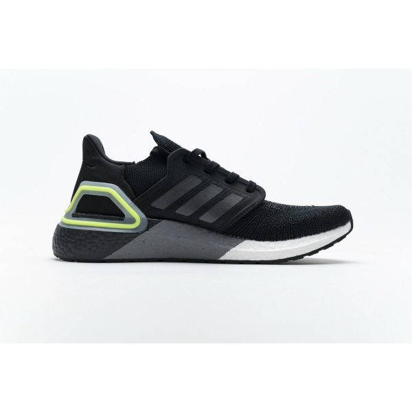 Fake Adidas Ultra Boost 20 CONSORTIUM Black Grey Green Real Boost FY3452