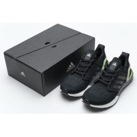 Fake Adidas Ultra Boost 20 CONSORTIUM Black Grey Green Real Boost FY3452