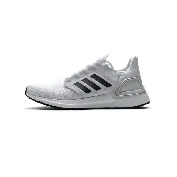 Fake Adidas Ultra Boost 20 CONSORTIUM White Silver Grey EG0783