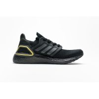 Fake Adidas Ultra Boost 20 Core Black Gold Metallic EG0754