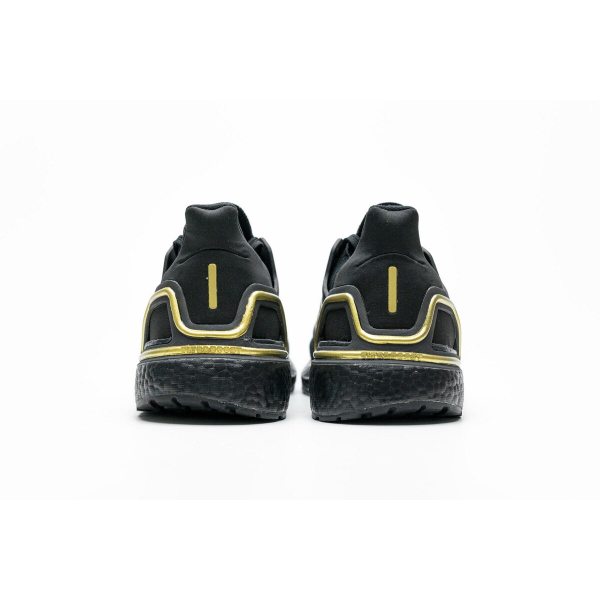 Fake Adidas Ultra Boost 20 Core Black Gold Metallic EG0754
