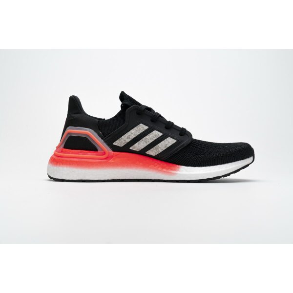 Fake Adidas Ultra Boost 20 Core Black Signal Coral EG0756