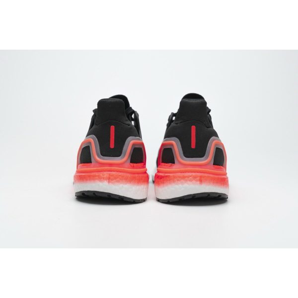 Fake Adidas Ultra Boost 20 Core Black Signal Coral EG0756