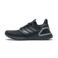 Fake Adidas Ultra Boost 20 Core Black Silver Metallic FV8333