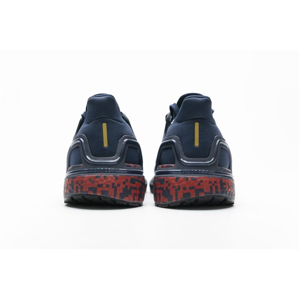 Fake Adidas Ultra Boost 20 Dark Blue Red FY3451