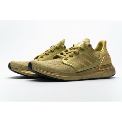 Fake Adidas Ultra Boost 20 Gold Metallic EG1343