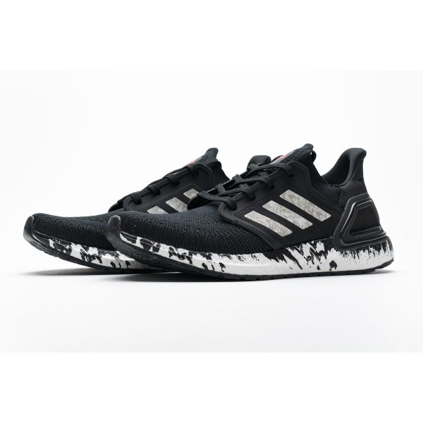 Fake Adidas Ultra Boost 20 Marble Black EG1342