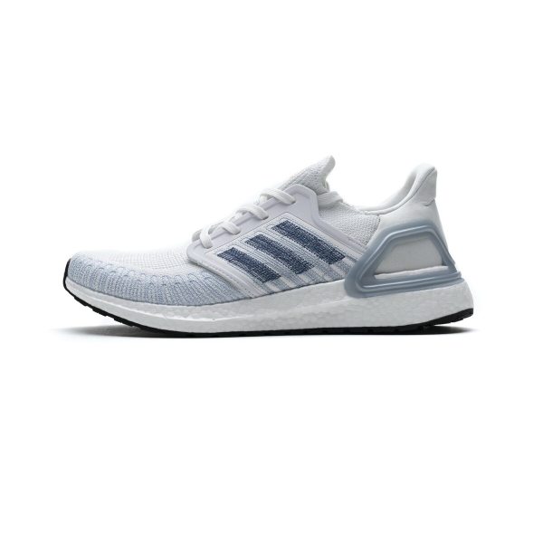 Fake Adidas Ultra Boost 20 White Light Blue FY3454