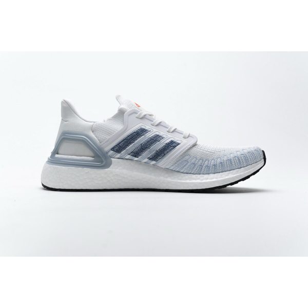 Fake Adidas Ultra Boost 20 White Light Blue FY3454