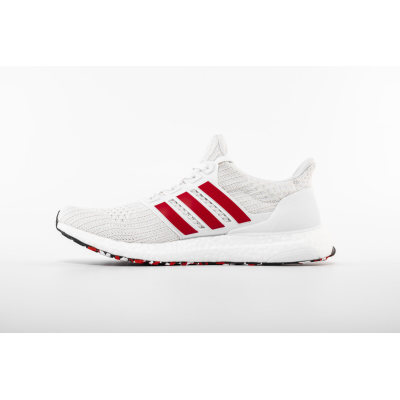 Fake Adidas Ultra Boost 4.0 Cloud White Active Red DB3199