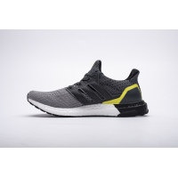 Fake Adidas Ultra Boost 4.0 Grey Black Yellow G54003