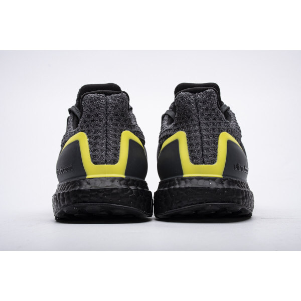 Fake Adidas Ultra Boost 4.0 Grey Black Yellow G54003