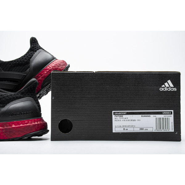 Fake Adidas Ultra Boost Colored Sole Red FV7282