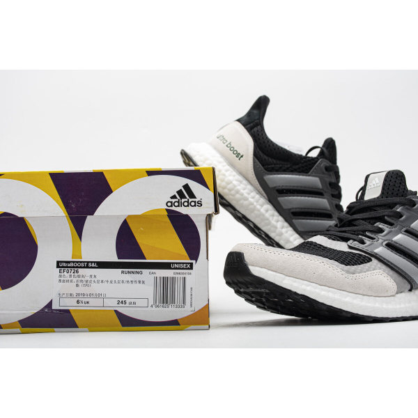 Fake Adidas Ultra Boost S&amp;L Black Grey EF0726