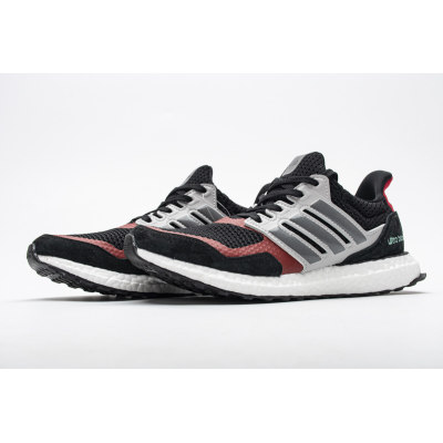 Fake Adidas Ultra Boost S&amp;L Black Grey Power Red EF0724