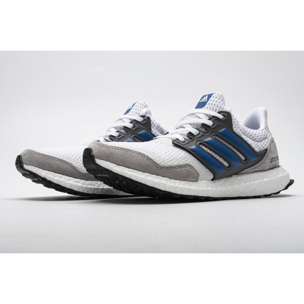 Fake Adidas Ultra Boost S&amp;L White True Blue Grey EF0723