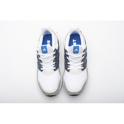 Fake Adidas Ultra Boost S&amp;L White True Blue Grey EF0723