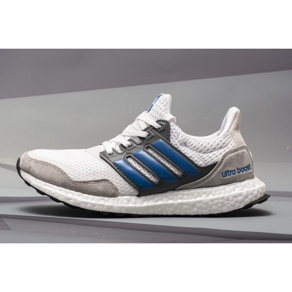 Fake Adidas Ultra Boost S&amp;L White True Blue Grey EF0723