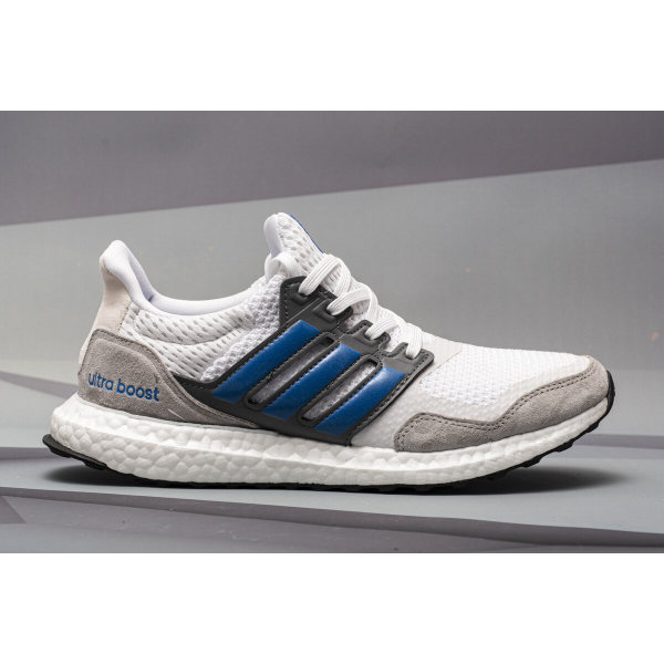 Fake Adidas Ultra Boost S&amp;L White True Blue Grey EF0723