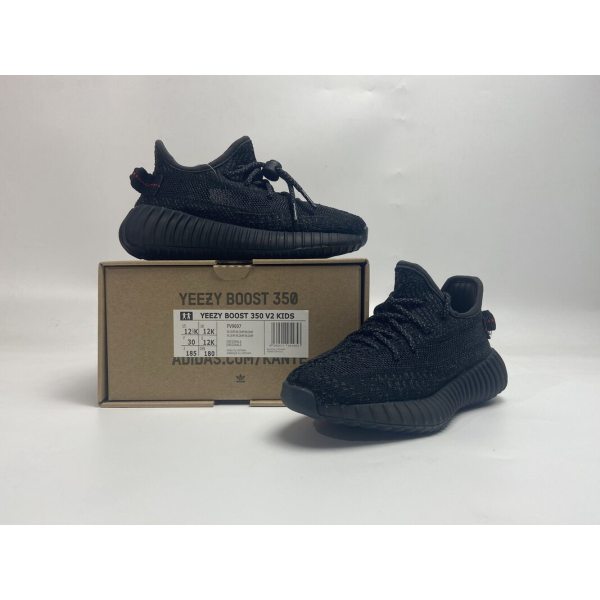 Fake adidas Yeezy Boost 350 V2 Black Reflective FU9007