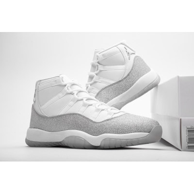 Fake Air Jordan 11 Retro White Metallic Silver (W) AR0715-100