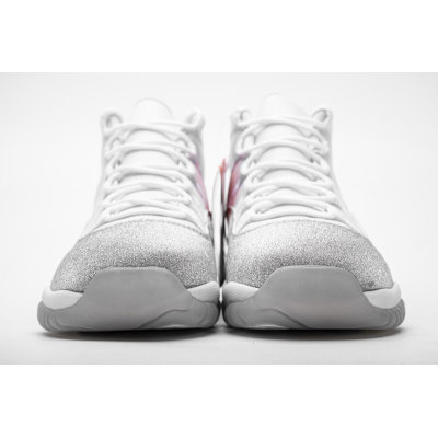 Fake Air Jordan 11 Retro White Metallic Silver (W) AR0715-100